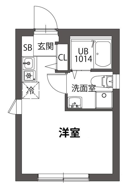 ＳＴＹＬＥ南千住の間取り|間取りです。