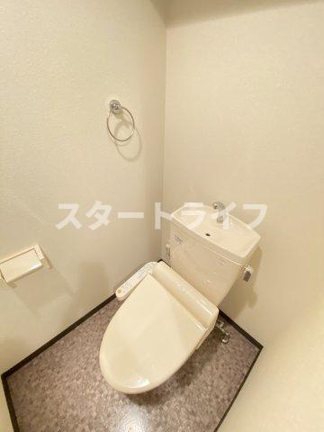 大阪市淀川区宮原２丁目の賃貸マンションのトイレ