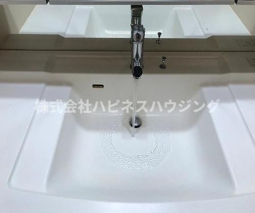 ライオンズタワー柏の洗面所|洗面化粧台