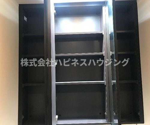 ライオンズタワー柏の設備|ミラーキャビネット