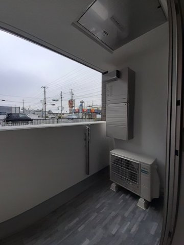 Ｋ・ＳガーデンⅢのバルコニー|広々としたバルコニーです
