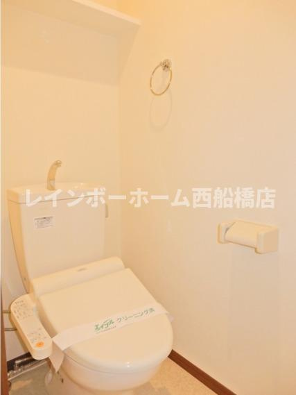 La luceのトイレ