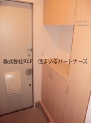 グラン・メゾン大石 B棟の玄関|落ち着いた玄関です