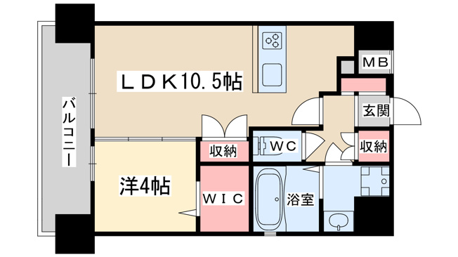 【間取り】 | ミラージュパレス新梅田Cielo