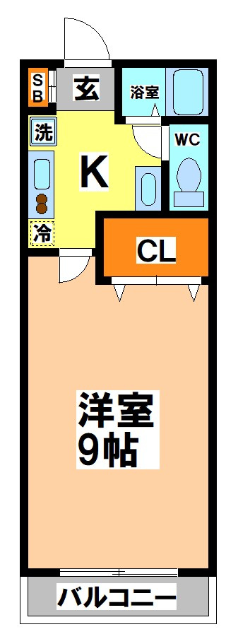 三鷹市井の頭１丁目のアパートの間取り