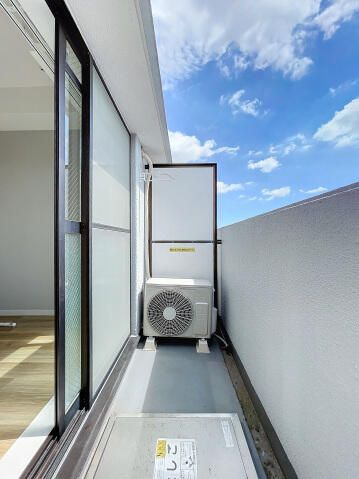 葛飾区高砂２丁目の賃貸マンションのバルコニー