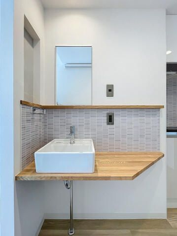 葛飾区高砂２丁目の賃貸マンションの洗面所