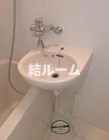 板橋区常盤台３丁目の賃貸マンションの洗面所