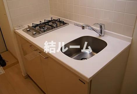 板橋区常盤台３丁目の賃貸マンションのキッチン