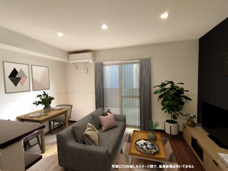 Maisonette　FugaⅡの居間・リビング