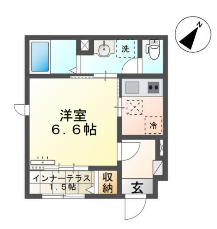 ハイムフェリクスの間取り