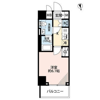 【間取り】 | プレール・ドゥーク銀座EASTⅡ
