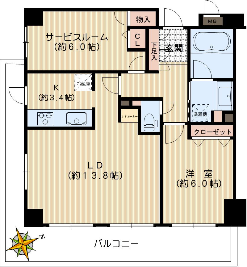 【間取り】