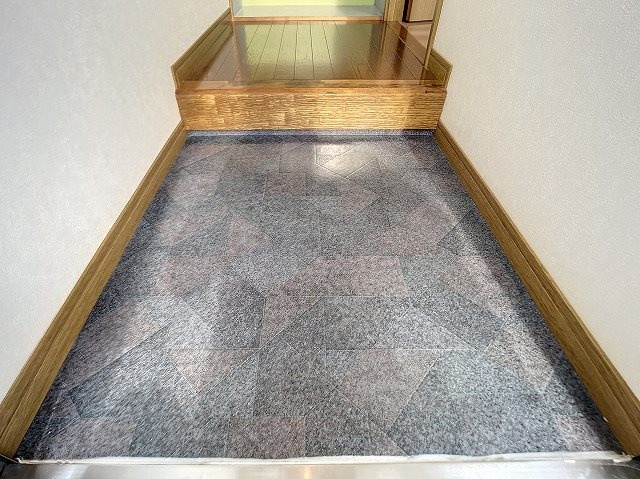 梅原アパート の玄関