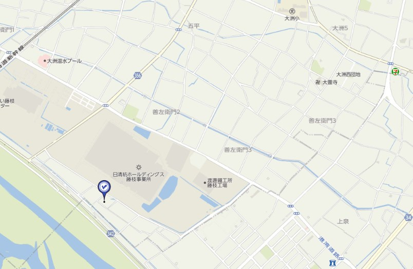 梅原アパート の地図