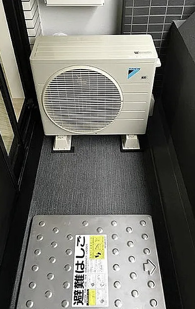 メイクスデザイン新宿のバルコニー