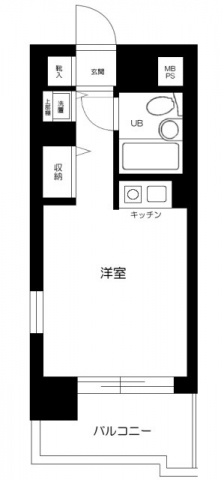 日神パレス平和島の間取り|間取り
