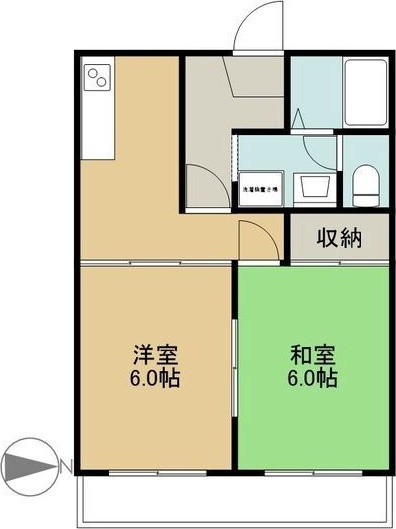 ドミール鶴里の間取り
