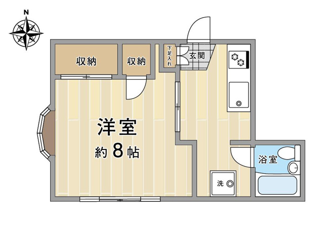 【間取り】 | ビュー阿佐ヶ谷