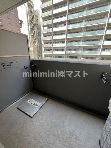 エスリード江戸堀のバルコニー|同マンション内・別居室参考写真
