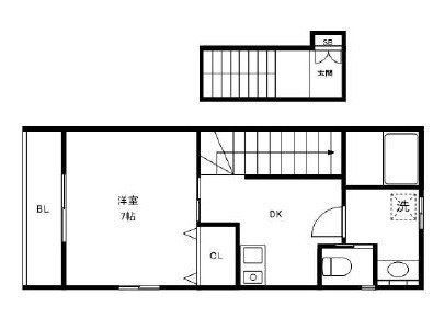 桜レジデンスの間取り|間取りです。