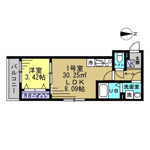 エスタディオ草加の間取り