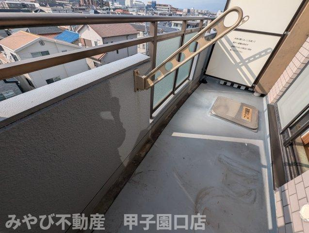 ドルチェ甲子園のバルコニー