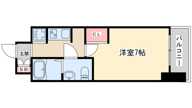 【間取り】 | セレニテ東三国ミラク