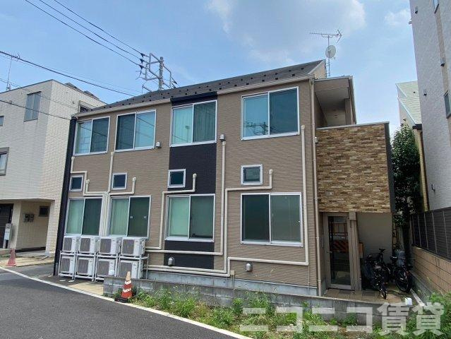 目黒区中央町２丁目のアパートの外観