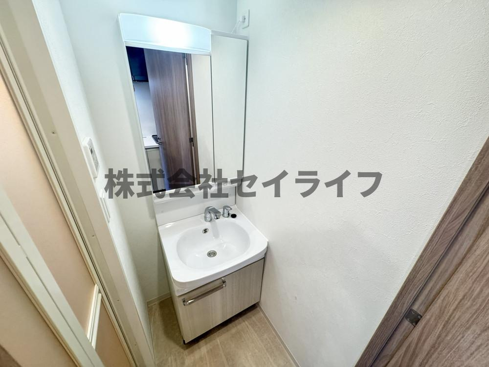 アドバンス大阪ベクエムの洗面所