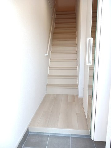 リオグランデ堤台Ⅱの玄関|シンプルで使いやすい玄関です