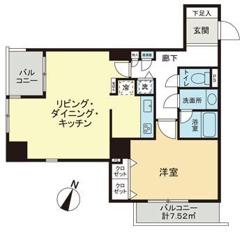 東急ドエル・アルス根津の間取り