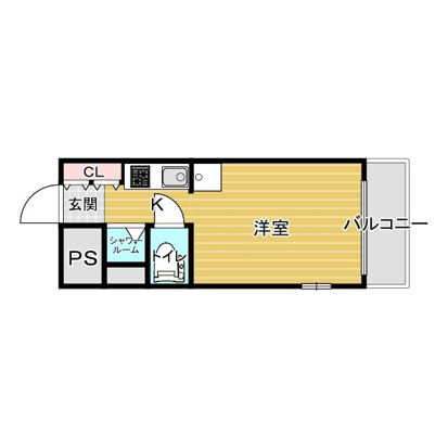 スペリオン四条烏丸の間取り