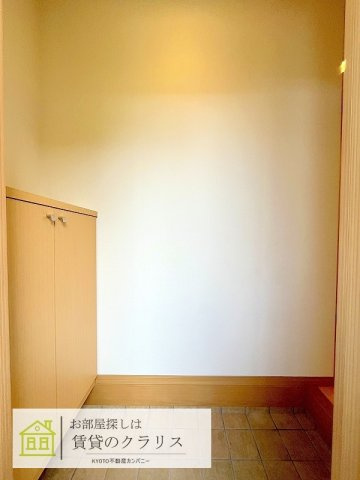 ベルリード京都桂川の玄関