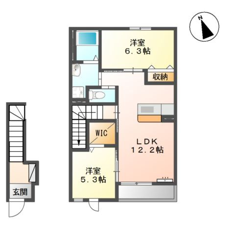 ドリームハウス（Ｄｒｅａｍ　Ｈｏｕｓｅ）の間取り