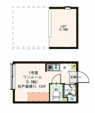 杉並区和泉２丁目のアパートの間取り|
