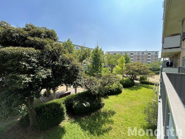 鶴山台13号棟の展望