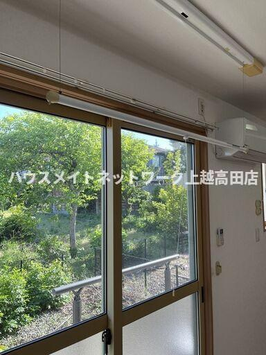 ロイヤルガーデン南城　Ｃ棟の展望|室内物干し