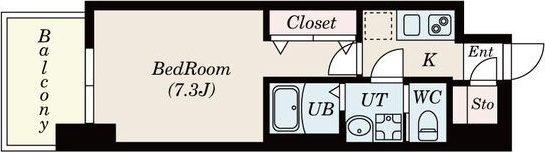 S-RESIDENCE名駅南の間取り
