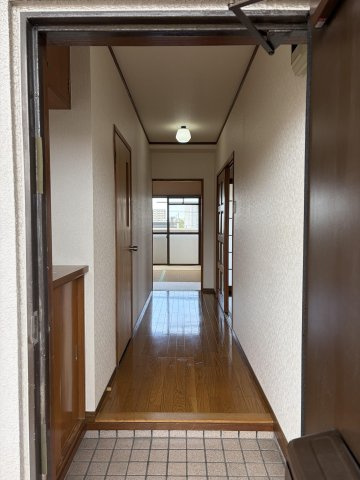 池松コーポⅠの玄関