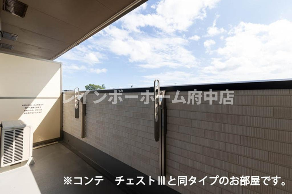 ランドブルーム※初期費用分割あと払いサービス利用可能物件のバルコニー