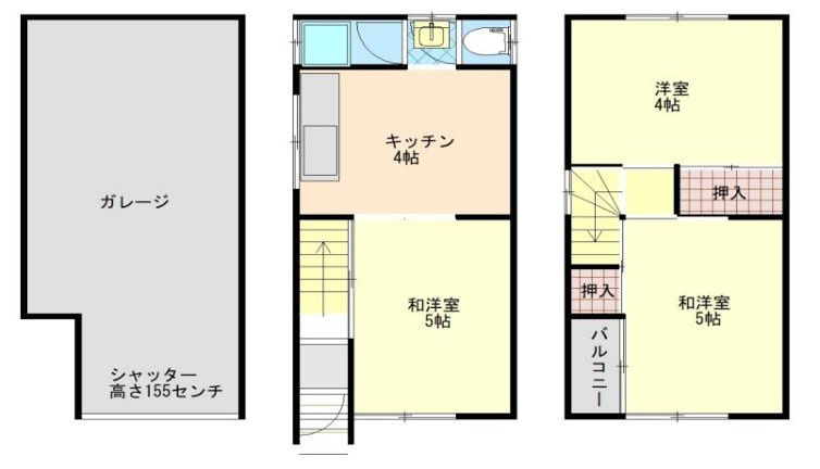 松原2丁目中古戸建の間取り|2026年7月にリフォーム完了済みで、室内キレイで快適にお過ごしいただけます！
