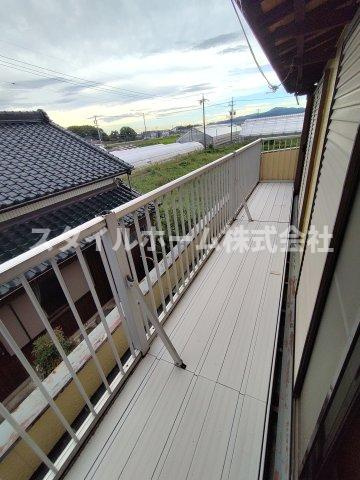 市田町貸家の駐車場