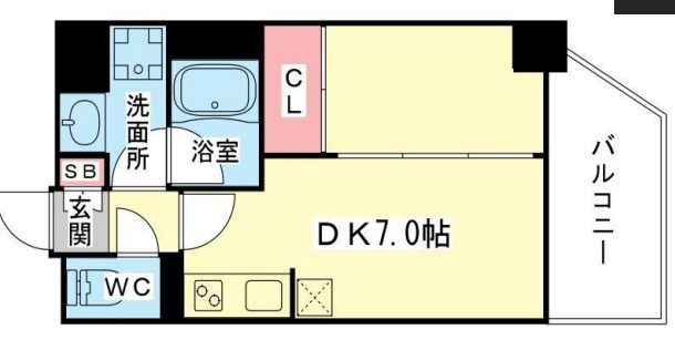 カンファタブル柳橋の間取り|間取りです。
