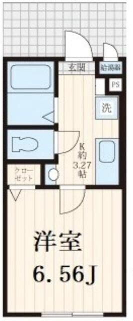 第二コーポ青山の間取り|間取りです。