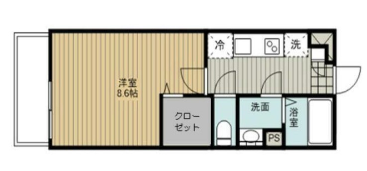 ステラ武蔵浦和の間取り
