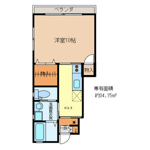 アンフィーノの間取り