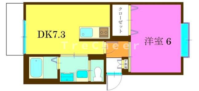 サンハイトⅡの間取り