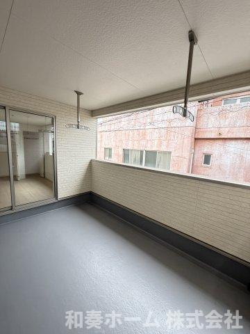 クレイドルガーデン徳島市末広町第2のバルコニー