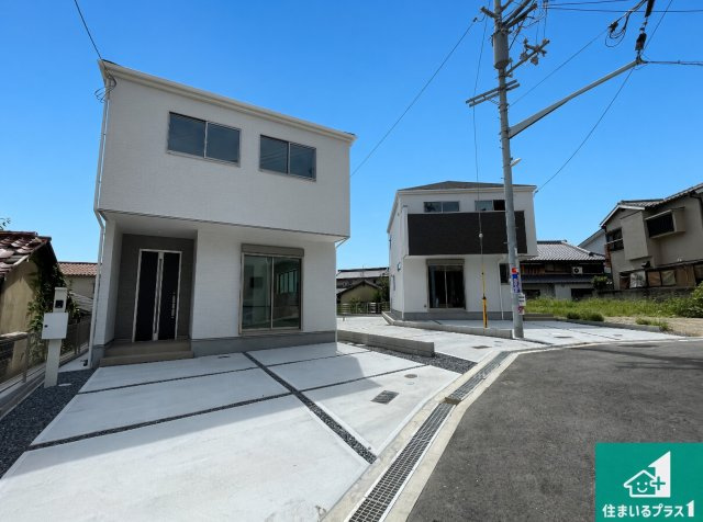 ■豊中市春日町　第3期　新築一戸建ての外観|安心の10年保証！外観を美しく保ち、雨水で汚れを落とします！気になることがありましたら、お気軽にお問い合わせください！
